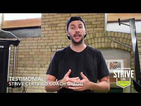 Strive Life Certifications Testimonial Gregg