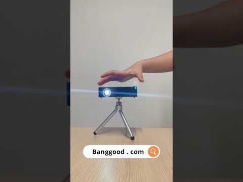 Mini Projector with Tripod丨Blitzwolf BW-VT1 DLP Projector #Shorts