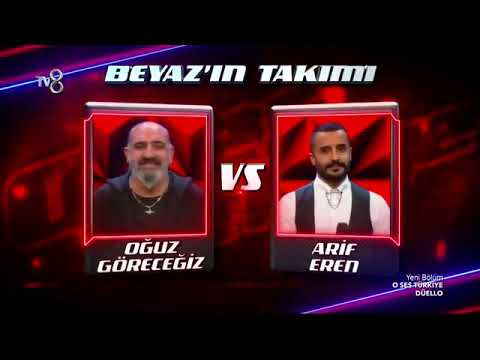 Oğuz Görceğiz O Ses Türkiye 3.tur düellosu.