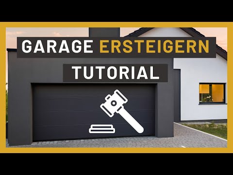 GARAGE (billig) aus Zwangsversteigerung kaufen [TUTORIAL]