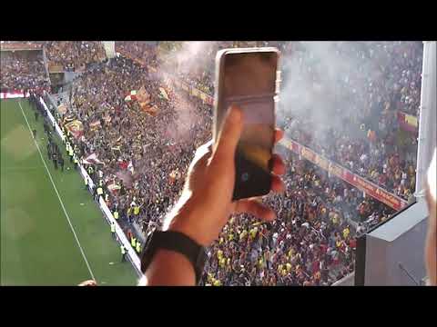 RC Lens - LOSC Lille : Goal P.Frankowski Tribune Marek/Delacourt 2021/2022 L1