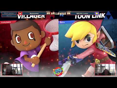 Hællæwood - WQ - Blackrenown (Villager) vs Wolves | Lunner (Toon Link)