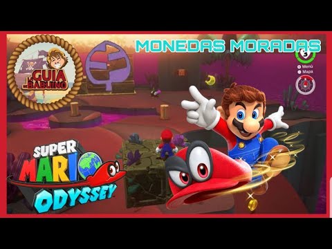 🌛Monedas Moradas del Reino del reino perdido /Super Mario Odyssey🌜