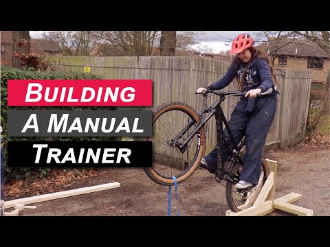 Building a manual trainer - MTB Lockdown Activities