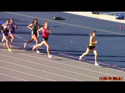 2023 CIF SJS D1 FINALS - Girls 800 meters