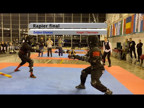 Rapier final at Swordplay 2022