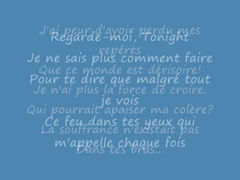 allan théo j'aurais voulu te dire+lyric