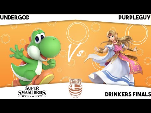 SB5 Drinking — Undergod (Yoshi) vs Purpleguy (Zelda) —  Drinkers Finals — Smash Ultimate