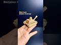 Diy Creative Mainan Mini Tank Kardus Berjalan Bertenaga Diy Toys Ideas Creative Mainan Car