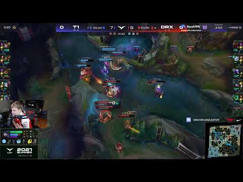 LS Reacts To T1 Insane Game Winning Team Fight - T1 VS DRX