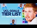 Kevin De Bruyne RANKS Man City Champions League goals! | KDB puts goals on a Tier List!