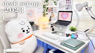 Budget-friendly Desk Set Up ✧ (Pen Tablet Organization, Shopee Unboxing) ❤︎ | Emmy Lou