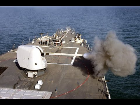 Mk 45 5-inch Gun Fire