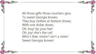 Gentle Giant - Sweet Georgia Brown Breakdown in Brussels Lyrics