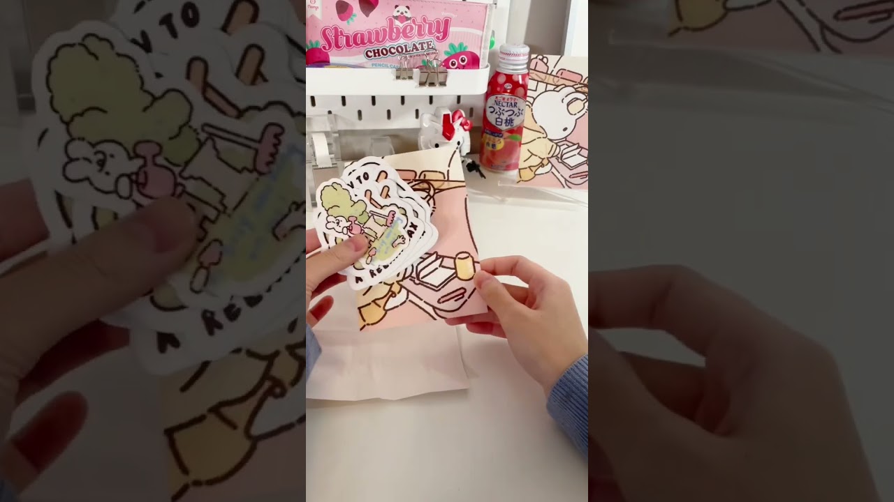 Pack a sticker order with me! #selfcarestickers #stationery