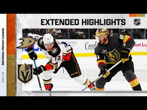 Anaheim Ducks vs Vegas Golden Knights Dec 31, 2021 HIGHLIGHTS