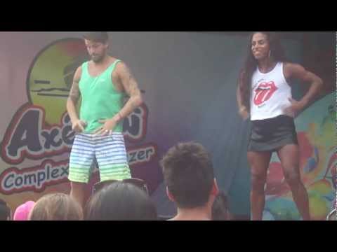 DIOGO PRETTO E LADY BUTTERFLY - Aquecimento da MC JENNY. Porto Seguro 2012!