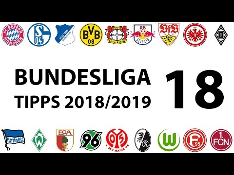 Bundesligatipps 18.Spieltag 2018/2019