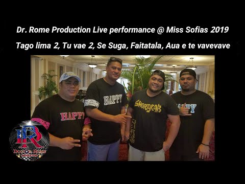 Dr. Rome Production Live Performance mix, Tago lima 2, Tu vae 2, Se suga, Faitala, Aua e te vavevave