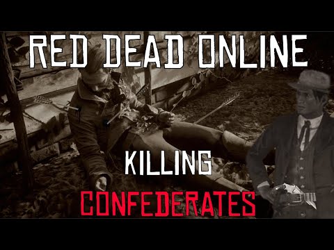 Killing CONFEDERATE ROLEPLAYERS in RED DEAD ONLINE