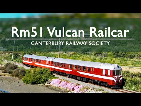 Trains@Ferrymead: Rm51 Vulcan Railcar [4K]