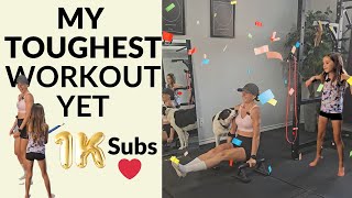 1,000 Subscriber THANK YOU Workout by my 7 year old