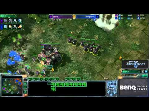 #39 Oz(P) vs. aLive(T) - BenQ StarCraft 2 Clash