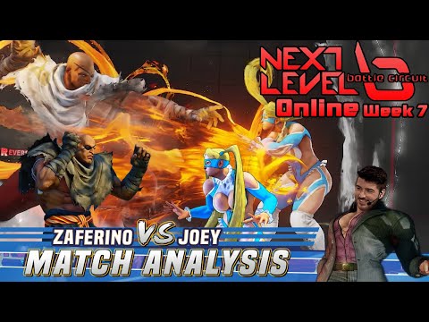 SFV CE Match Analysis: NLBC Online Week 7 LOSERS FINAL - Zaferino (Sagat) vs. Joey (Mika)