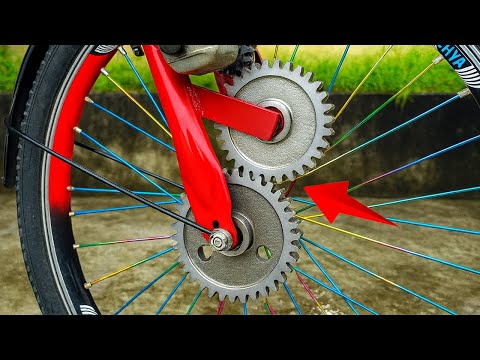 Great idea! A chainless bicycle motor that will blow your mind
