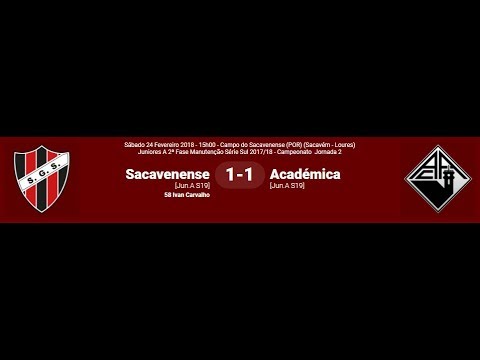 SG Sacavenense - Académica 2017/2018