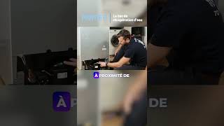 Pourquoi le bac d’eau de mon frigo déborde ? 🧐 #shorts