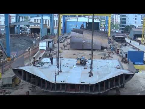 Construction of NB81 (M/T ILHAN BAYRAK) Timelapse