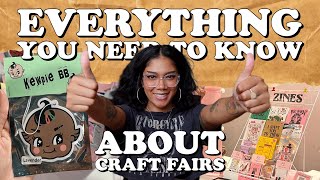 Come to Work With Me (Craft Fair Tips!)