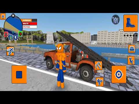 Spider Stickman Rope Hero Vice Town 2022 New Update