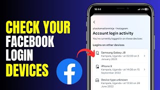 How To Check Your Facebook login devices [2024]