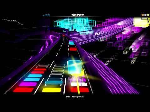 Audiosurf: M83 - Midnight City