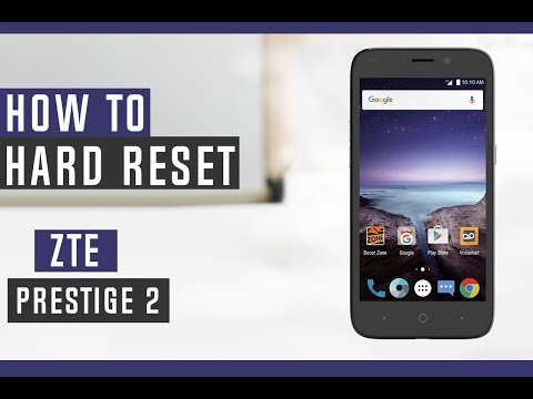How to Restore ZTE Prestige 2 to Factory Defaults - Hard Reset