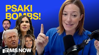 PSAKI BOMBS! Trump FIRES Noem! | Melania TONE DEAF | Vance TAP DANCES | Texas CELEB OUTSIDER running
