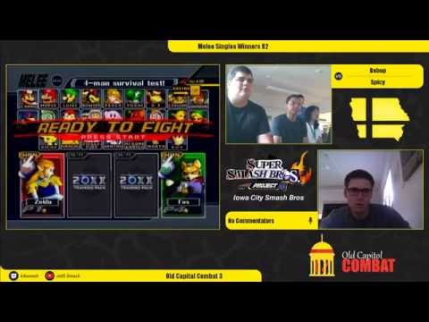 OCC3 Melee Singles Loser's R1 - Spicy (Sheik) vs Bebop (Fox)