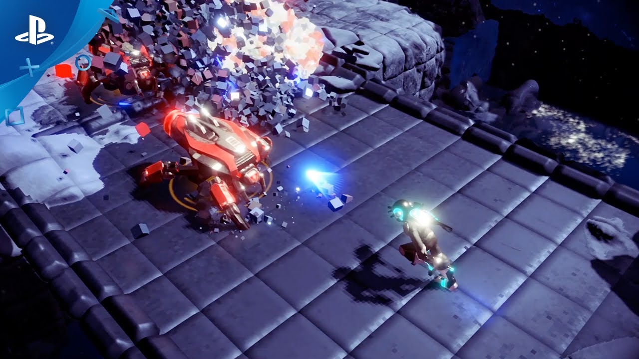 Nex Machina se lanza hoy: Acción Arcade Perfecta para PS4