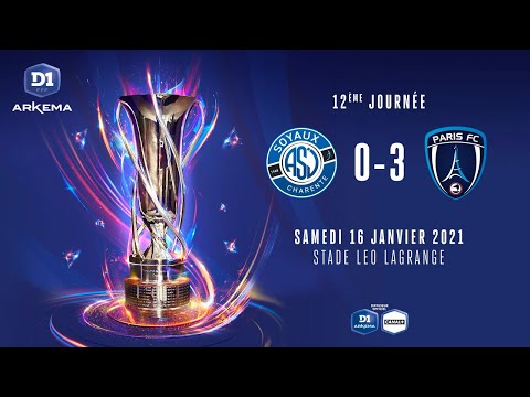D1 Arkema, J12 : ASJ Soyaux - Paris FC (0-3)