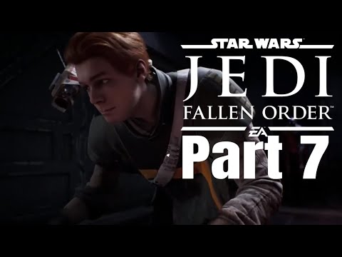 STAR WARS JEDI FALLEN ORDER GAMEPLAY WALKTHROUGH PART 7- FREE WOOKIE!