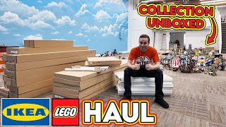 Spending $3000 at IKEA & Hundreds of LEGO Sets Unboxed!