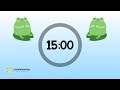 Cute Frog Timer 15 Minute Countdown With Chill Music Classroom Timer For Kids