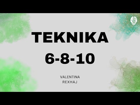 Teknika 6-8-10 për ngritje të energjisë dhe balancim të trupit - Valentina Rexhaj