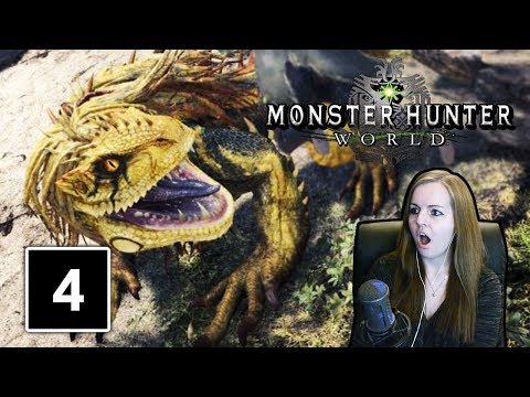 GREAT JAGRAS HUNT | Monster Hunter World Gameplay Walkthrough Part 4