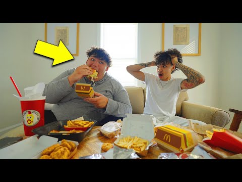 Surviving 24 Hours with The Nastiest Mukbanger...