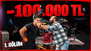 Ducati'nin KORKULAN Bakımına Girdik! | 1. Bölüm   #motosiklet #motovlog