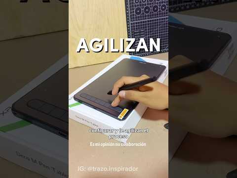 Pruebo por primera vez una tableta gráfica