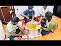 Dinner To North Indian Metro Workers Chennai Metro Construction